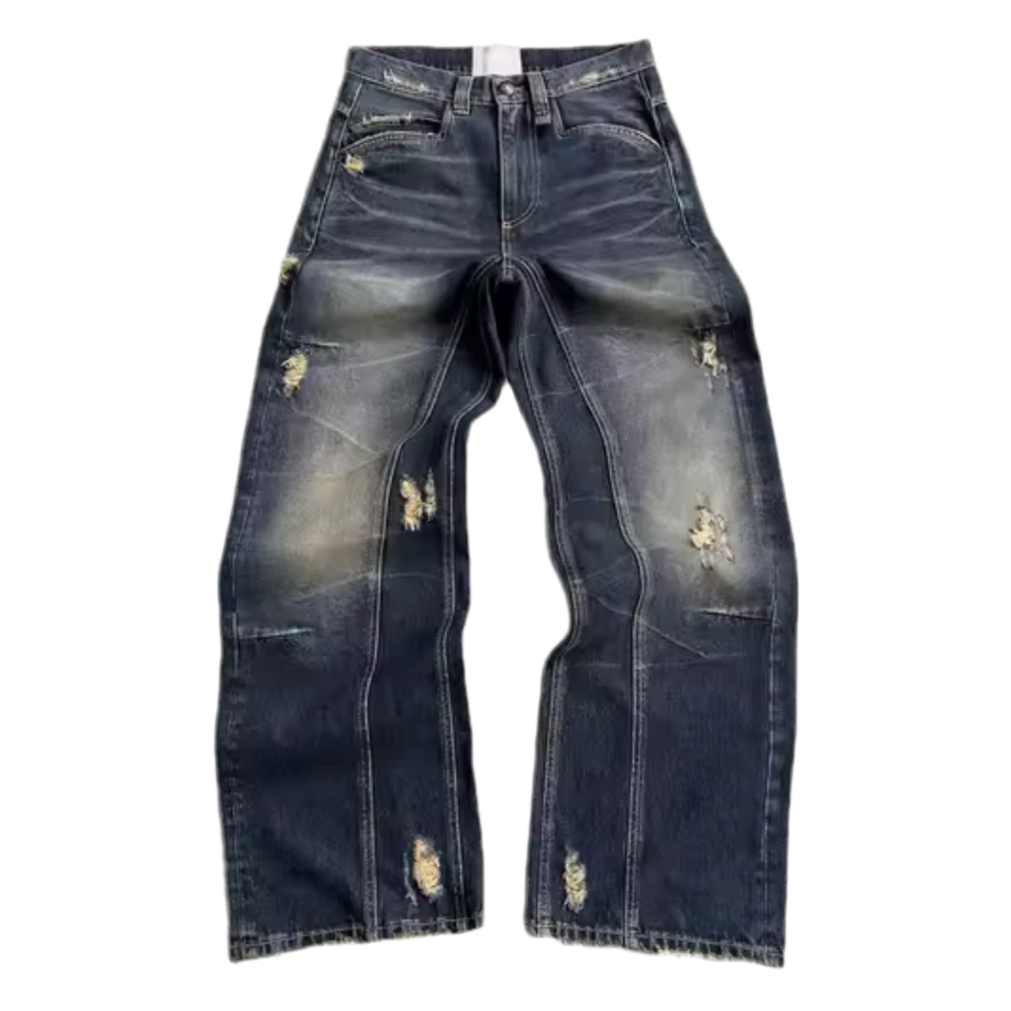DISTRESSED FADE DENIM