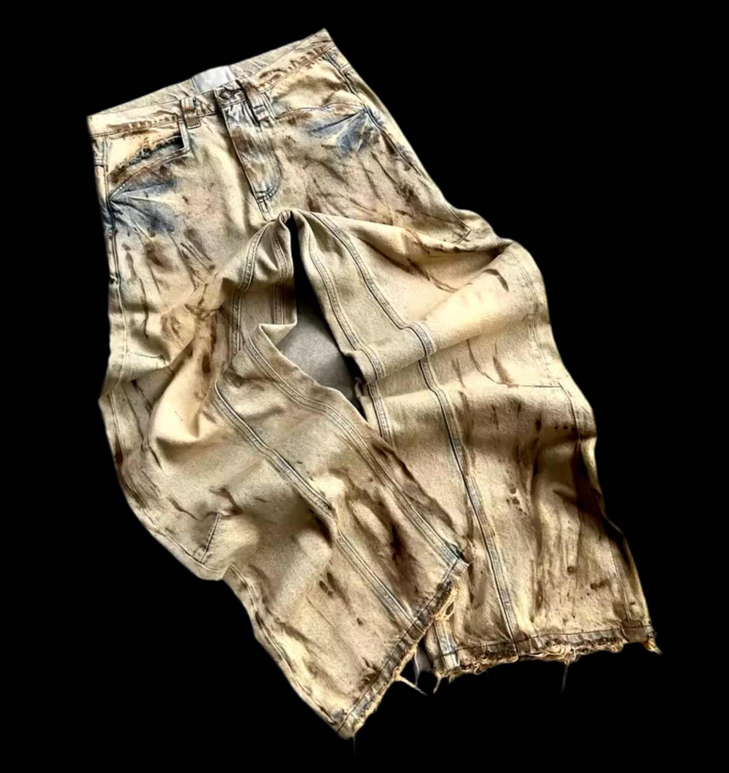 DISTRESSED RUSTY DENIM