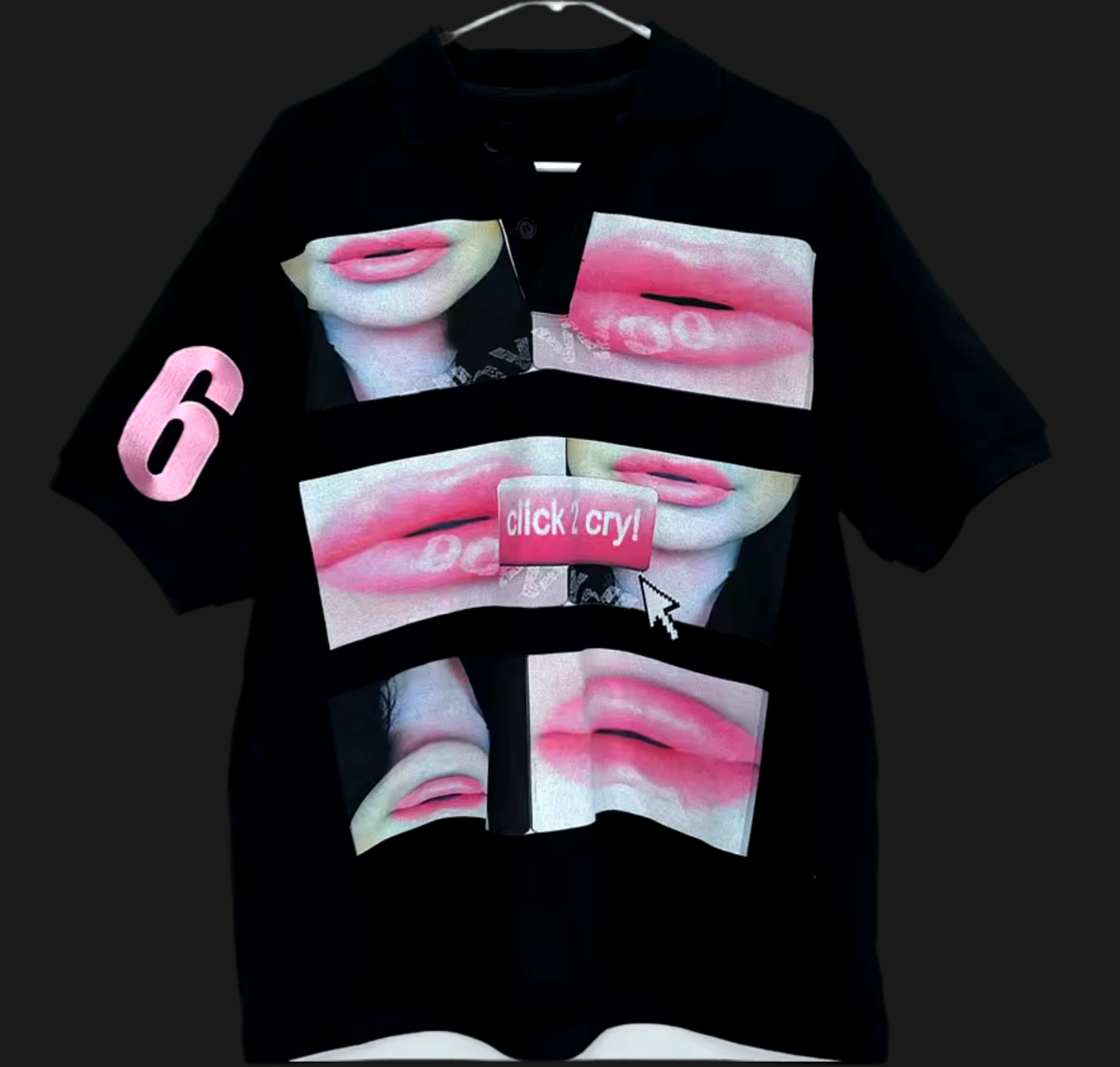 CLICK2CRY 6 LIPS TEE