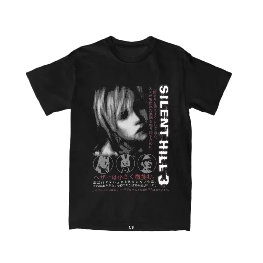 SILENT HILL TOP IN BLACK