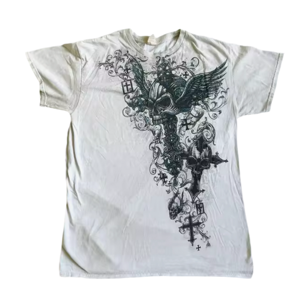 SKULL X WINGS TEE