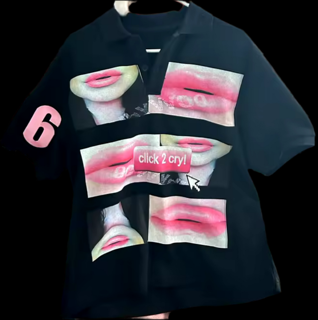 CLICK2CRY 6 LIPS TEE