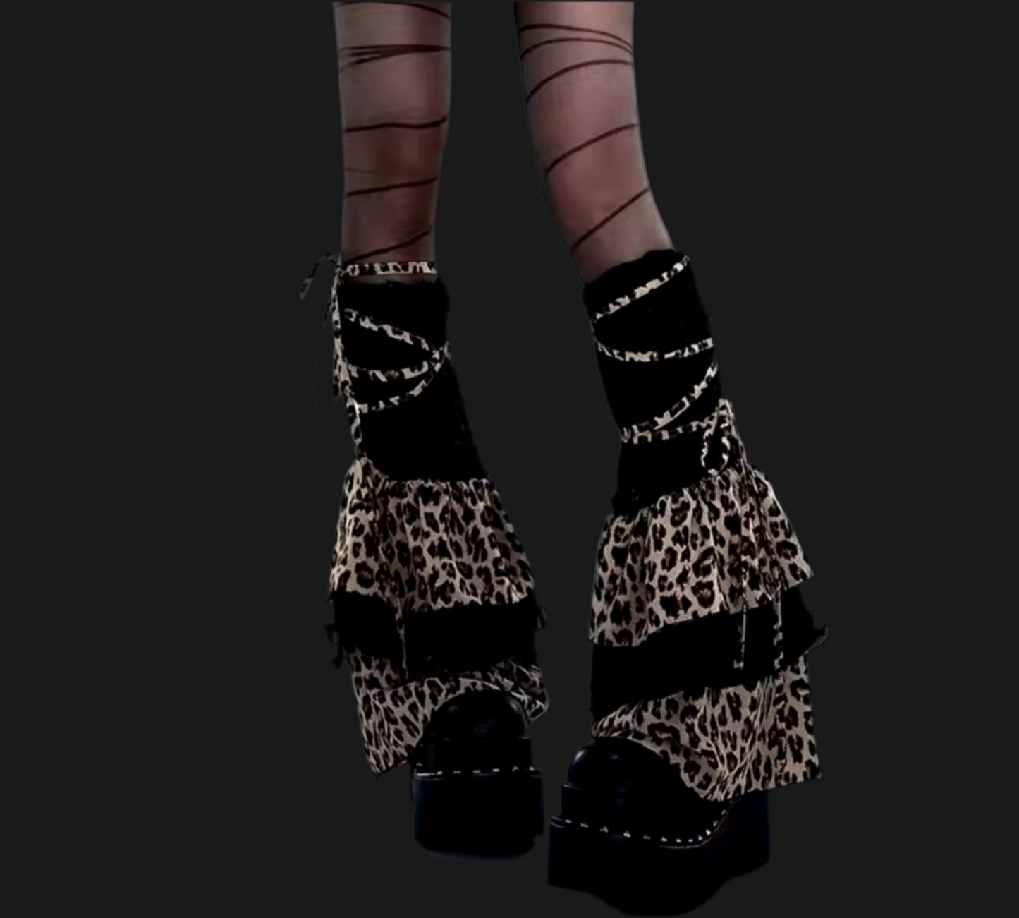 CHEETAH LEG WARMERS