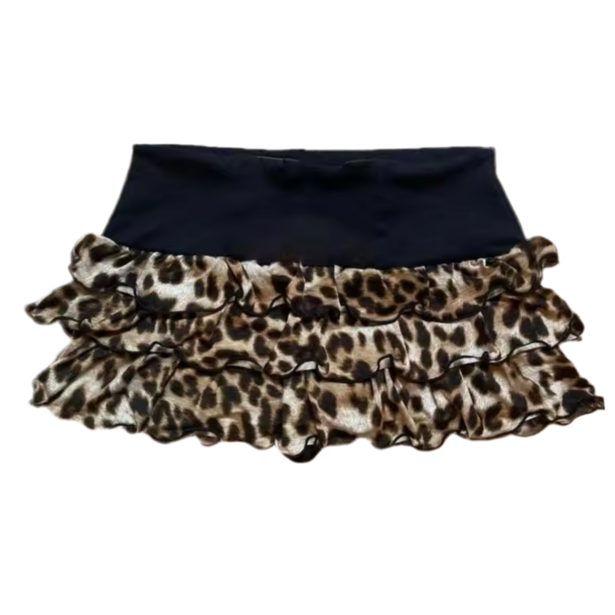 SILK CHEETAH SKIRT