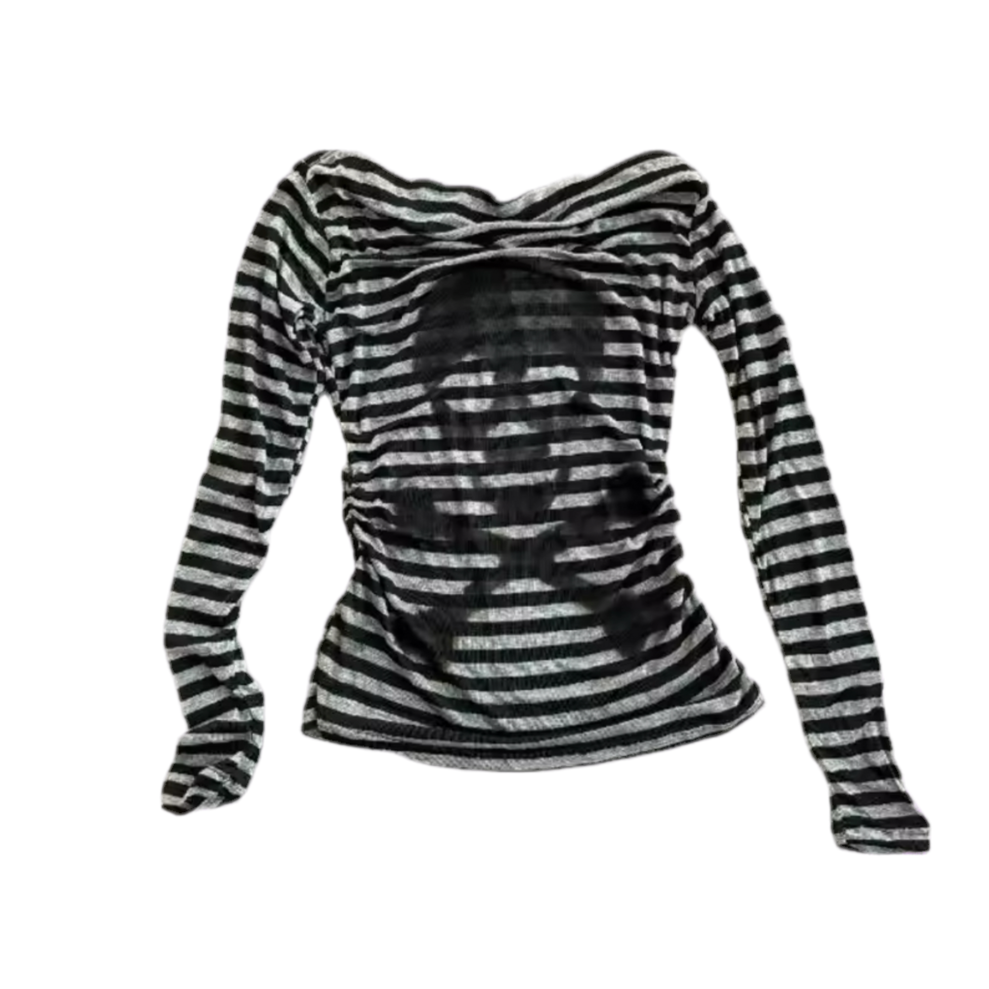 STRIPPED SKULL TOP