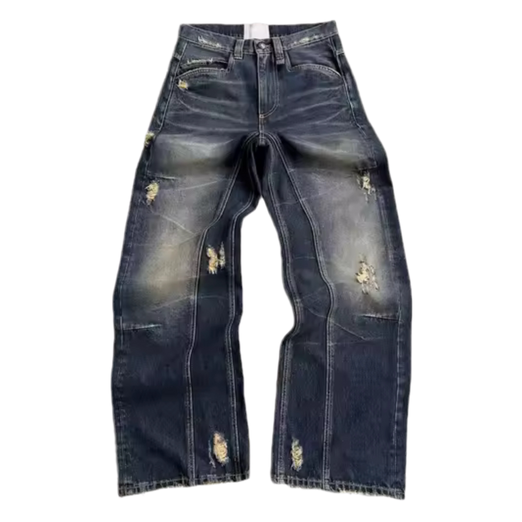 DISTRESSED FADE DENIM