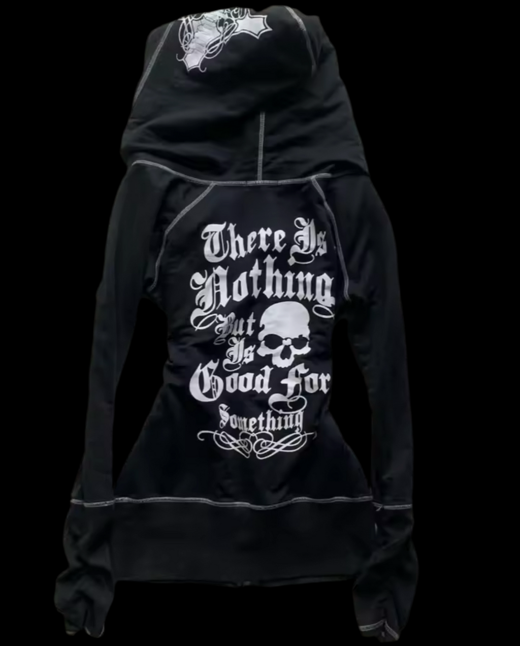 WHITE PANTHER PRINT ZIP UP