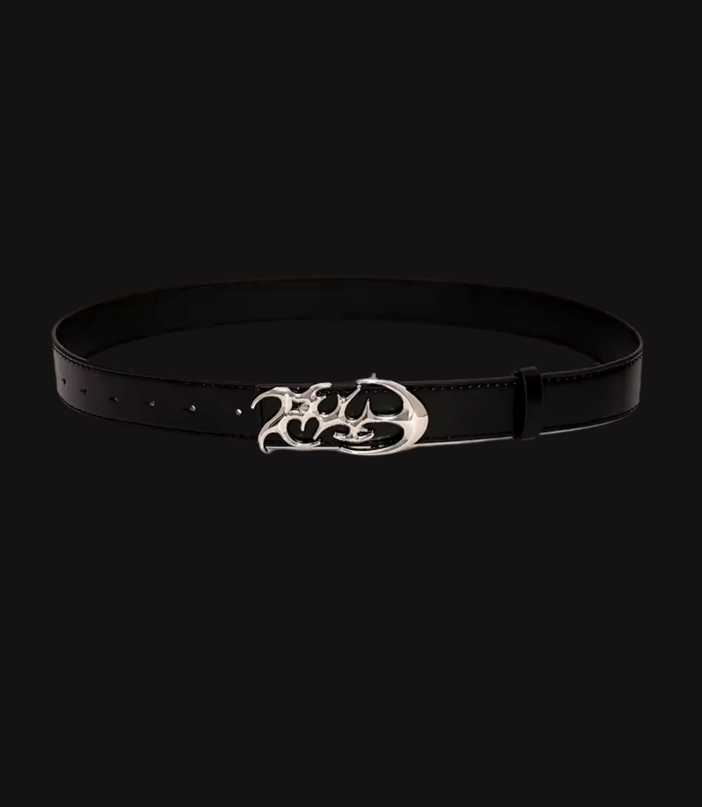 SILVER CYBER BELT