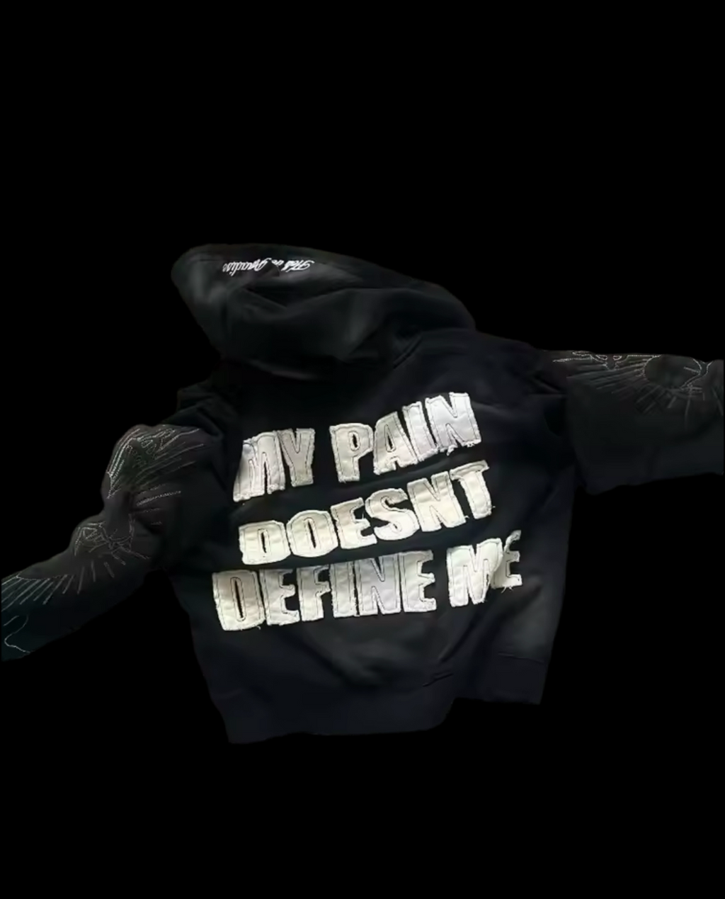 “MY PAIN DOESNT DEFINE ME” ZIP UP