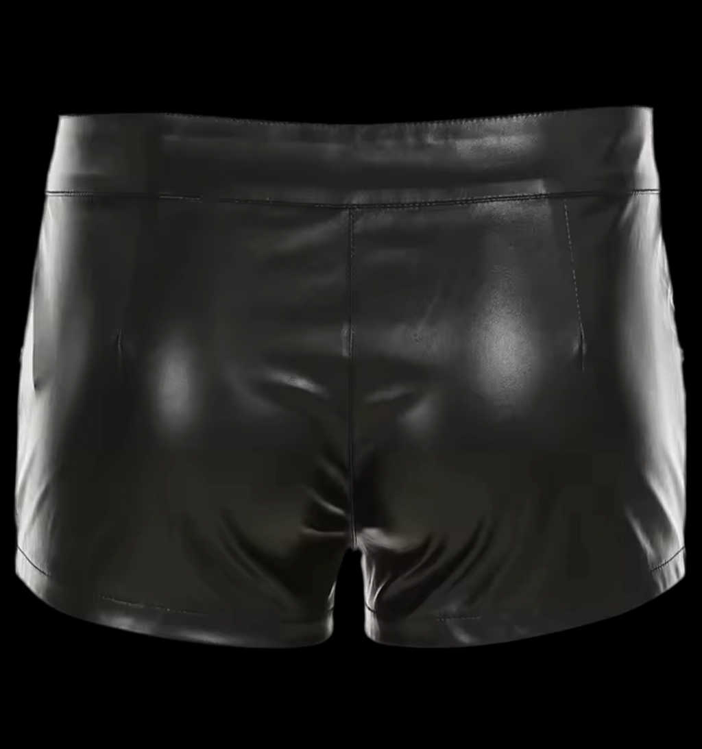 LEATHER SHORTS