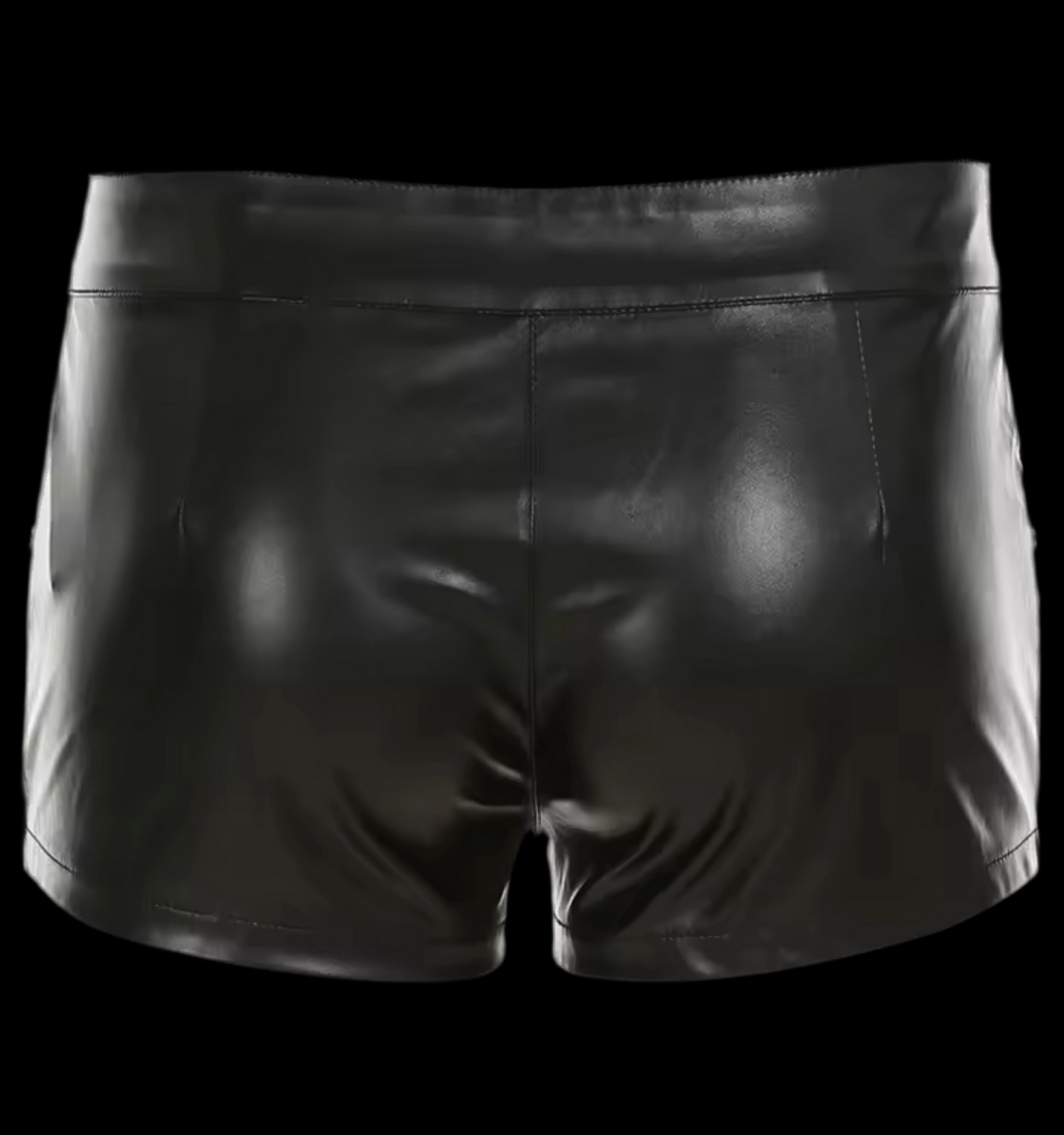 LEATHER SHORTS