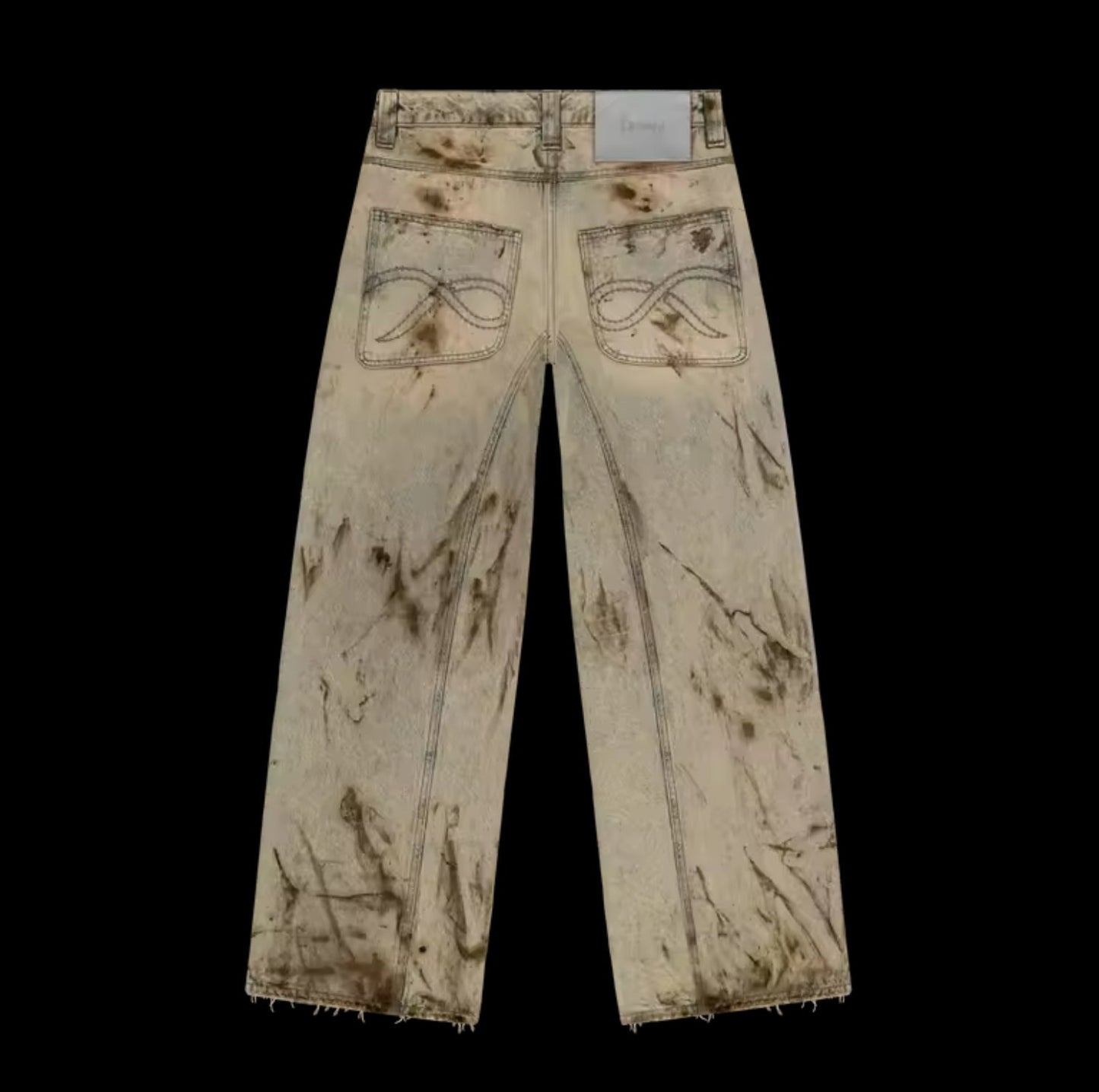 DISTRESSED RUSTY DENIM