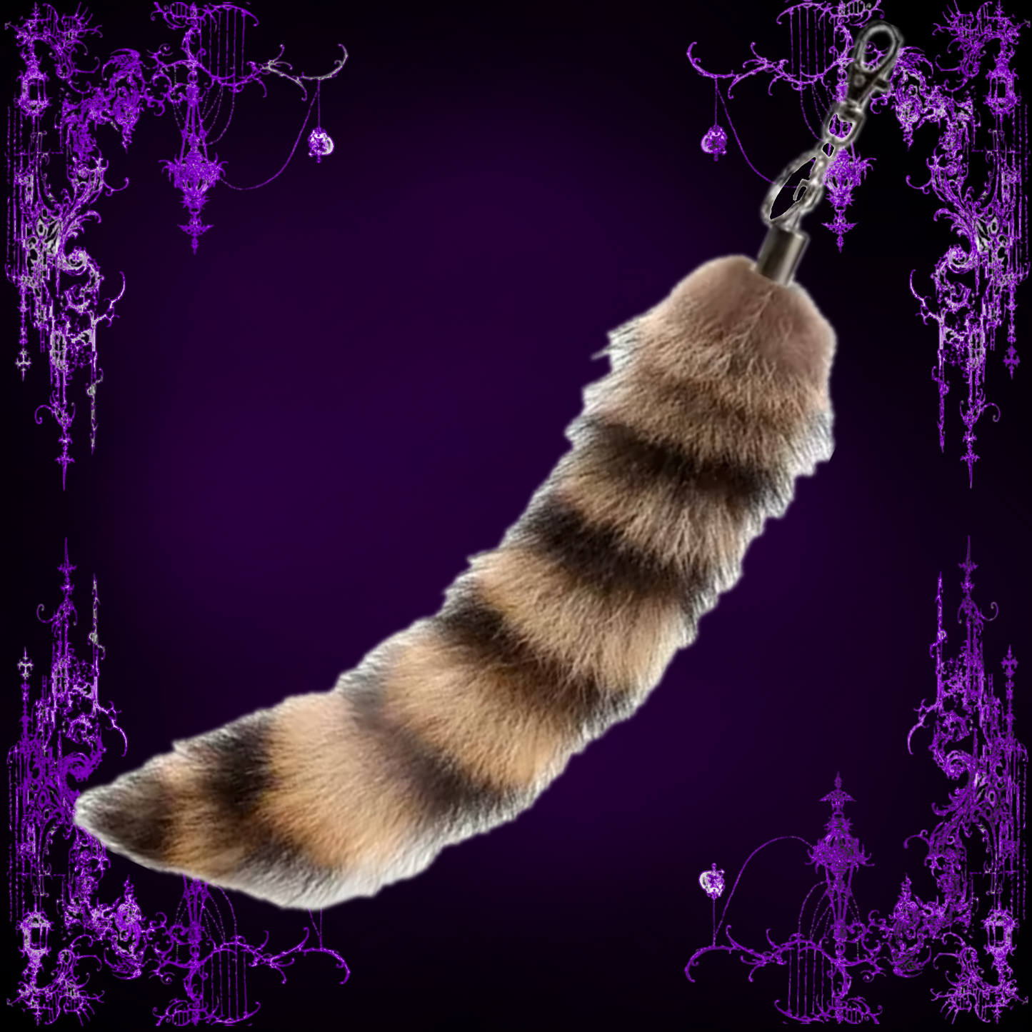 FAUX TAIL KEYCHAIN