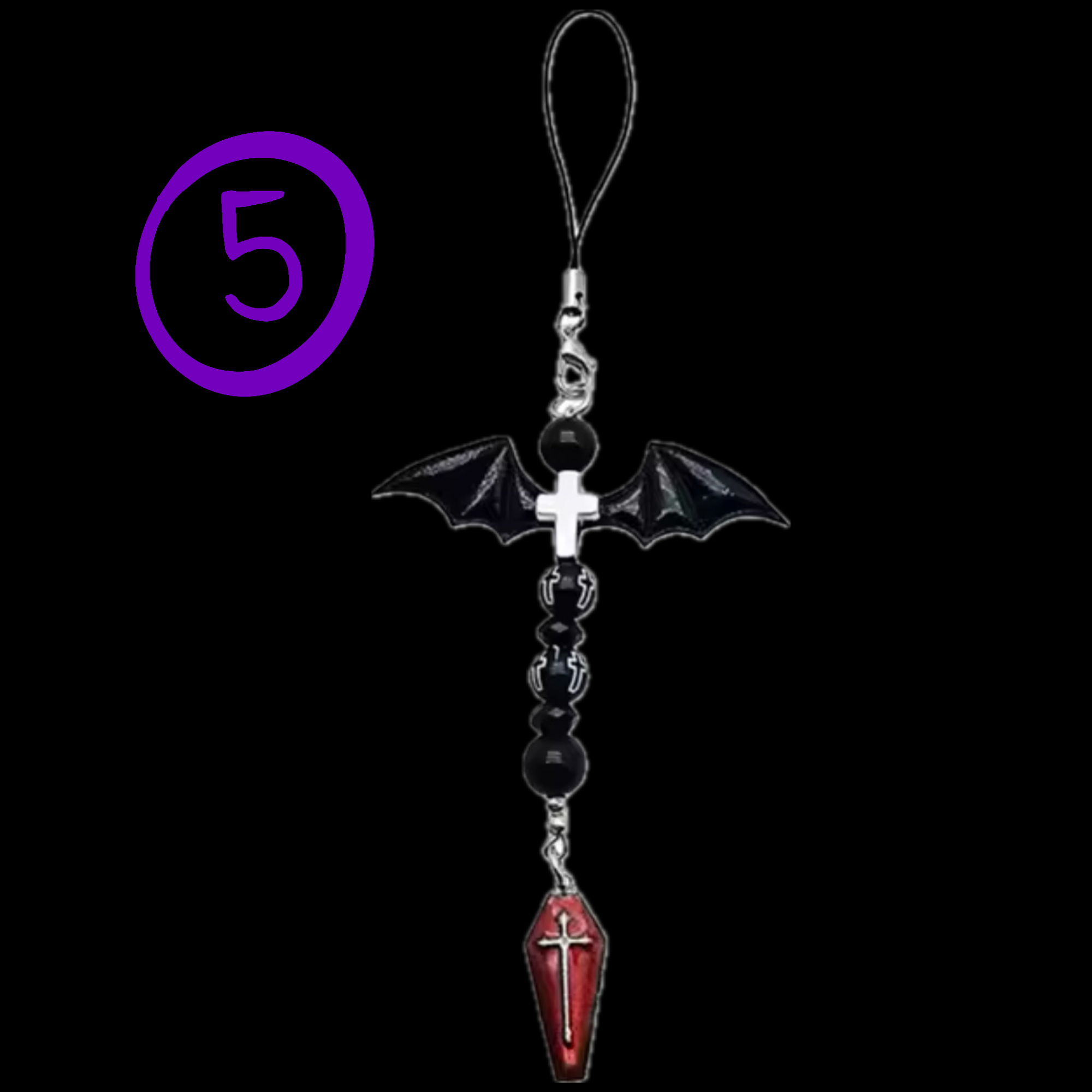 BAT/BOW/HEART KEYCHAINS