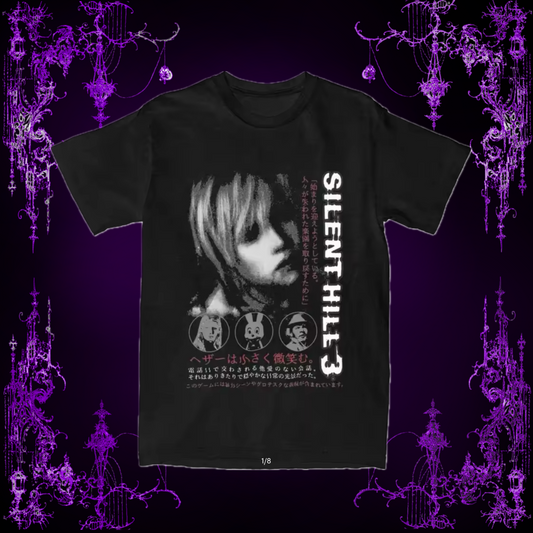 SILENT HILL TOP IN BLACK